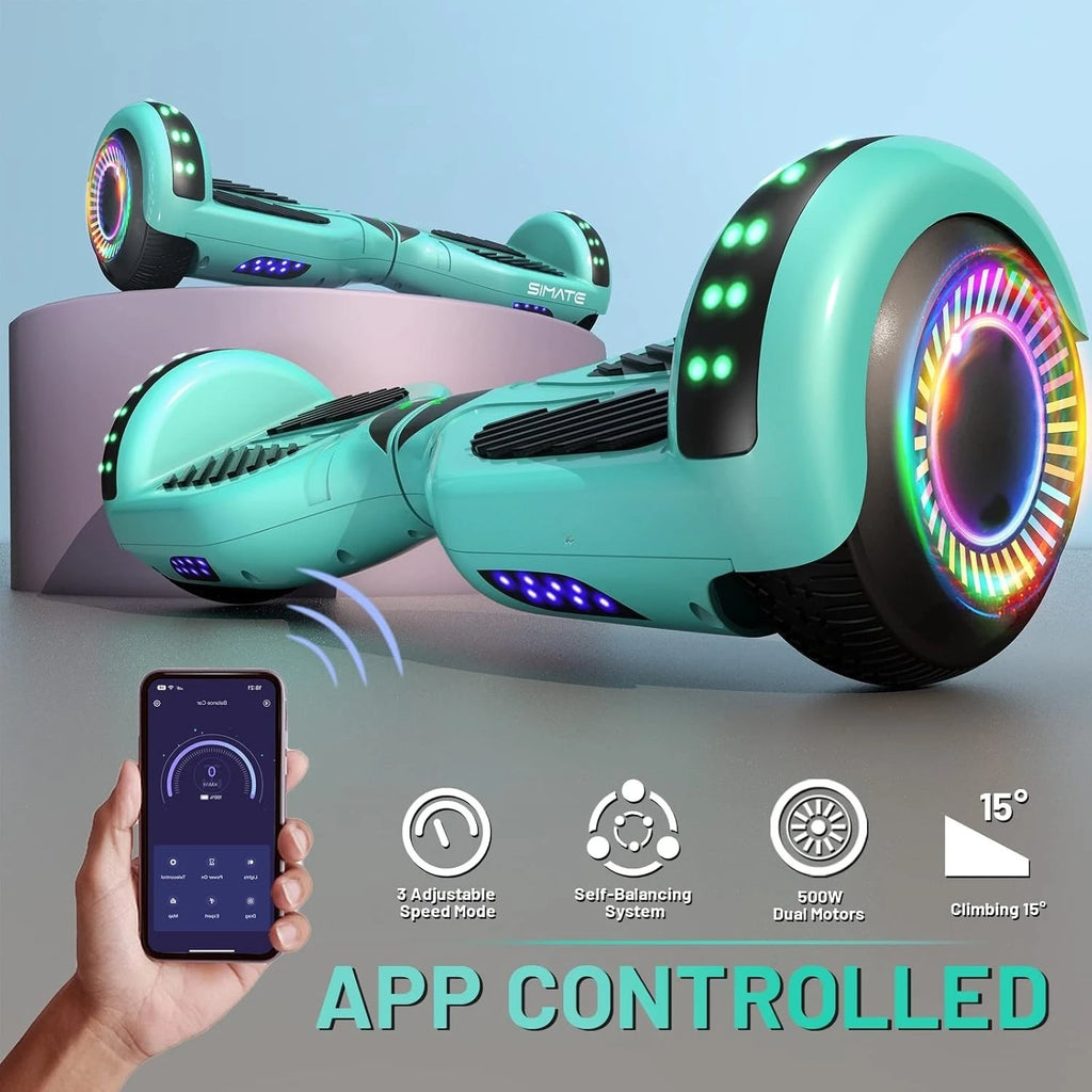 Zontrend™ NovaGlide Pro All-Terrain Smart Hoverboard