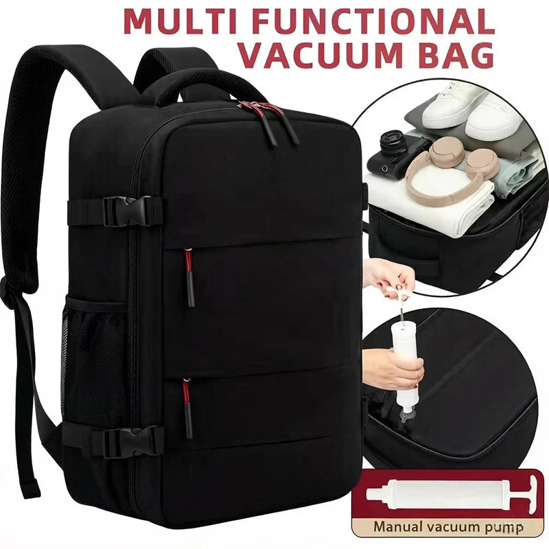 Zontrend™ AeroPack Flight-Approved Travel Backpack – Waterproof Smart Carry-On Laptop Bag.