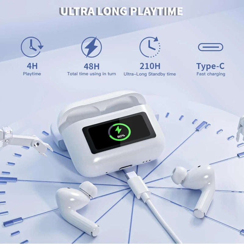 🌐 Zontrend Quantum Cyberpunk Earbuds