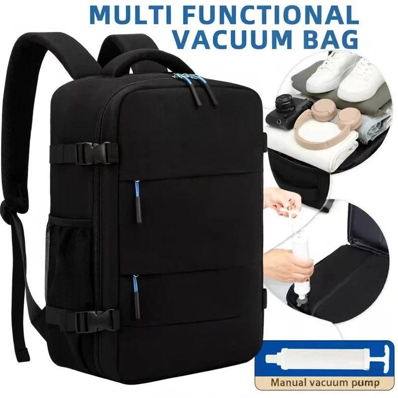 Zontrend™ AeroPack Flight-Approved Travel Backpack – Waterproof Smart Carry-On Laptop Bag.