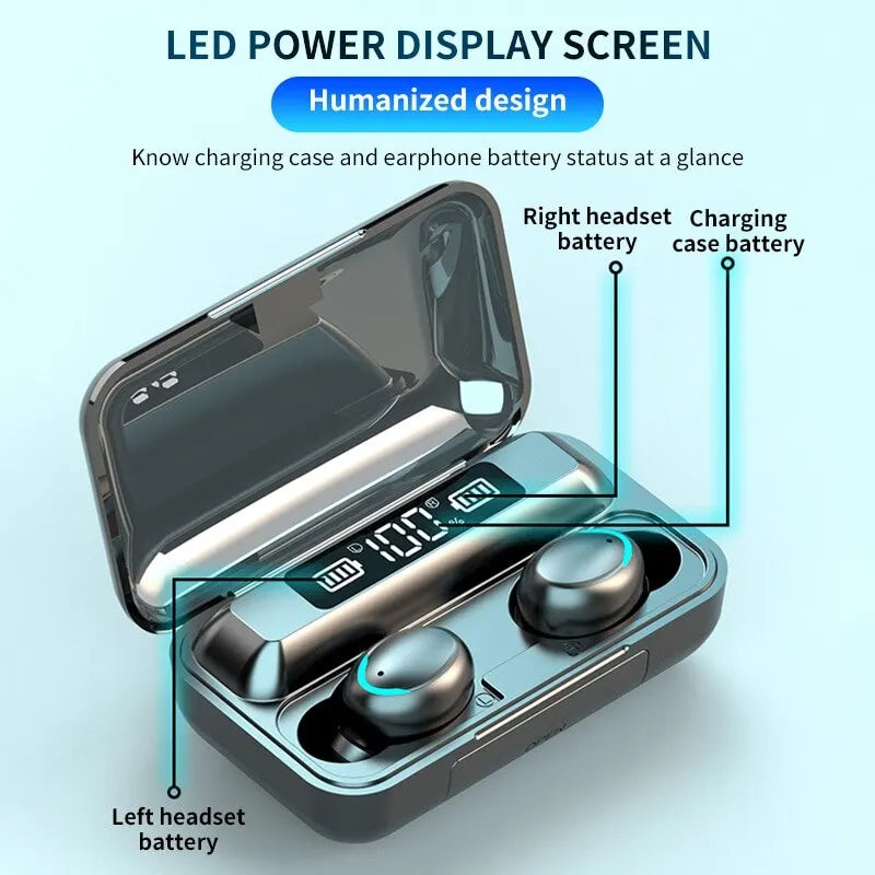 🌐 Zontrend Quantum Cyberpunk Earbuds