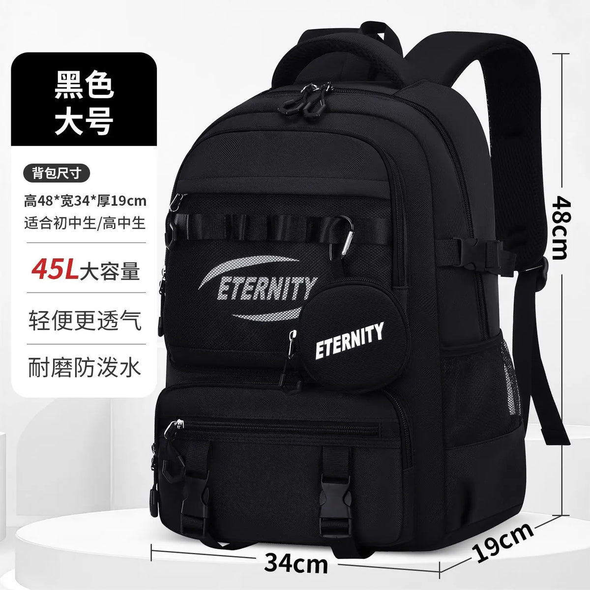 Zontrend™ AeroPack Flight-Approved Travel Backpack – Waterproof Smart Carry-On Laptop Bag.