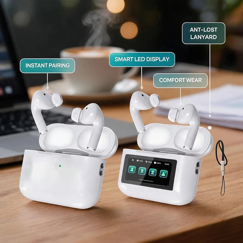 🌐 Zontrend Quantum Cyberpunk Earbuds