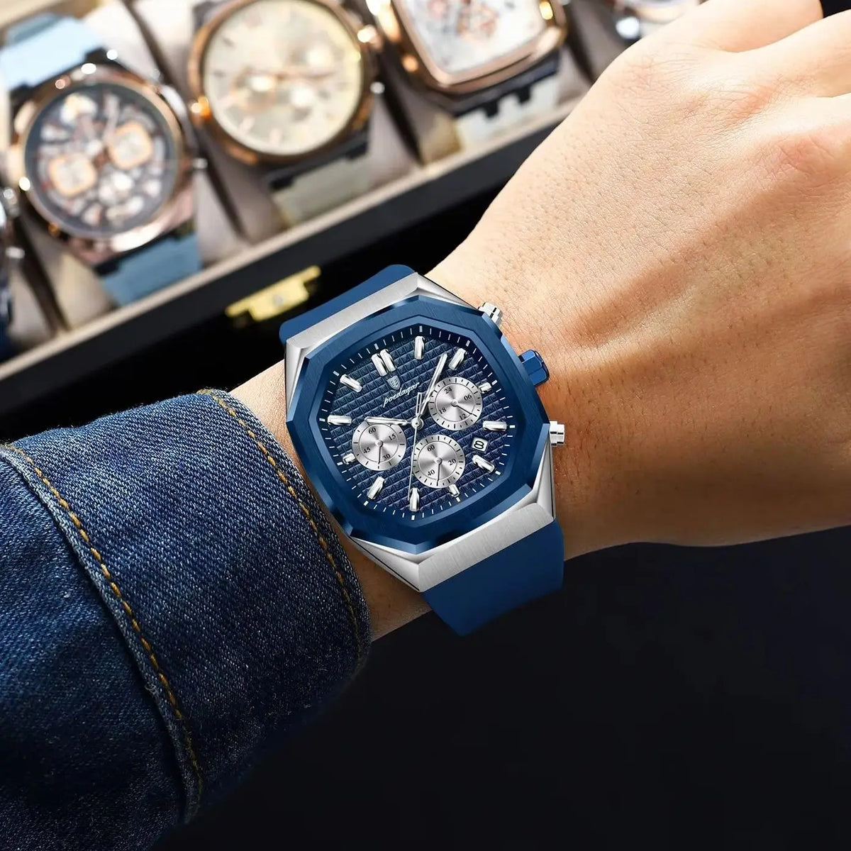 Zontrend Apex Square Chronograph