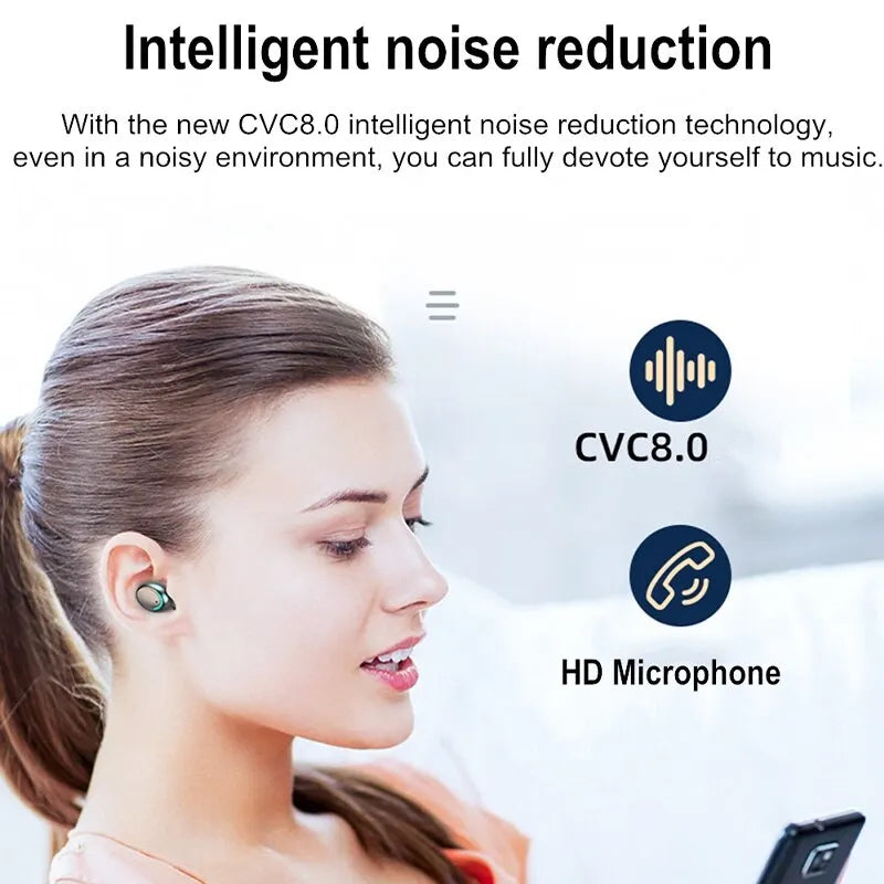🌐 Zontrend Quantum Cyberpunk Earbuds
