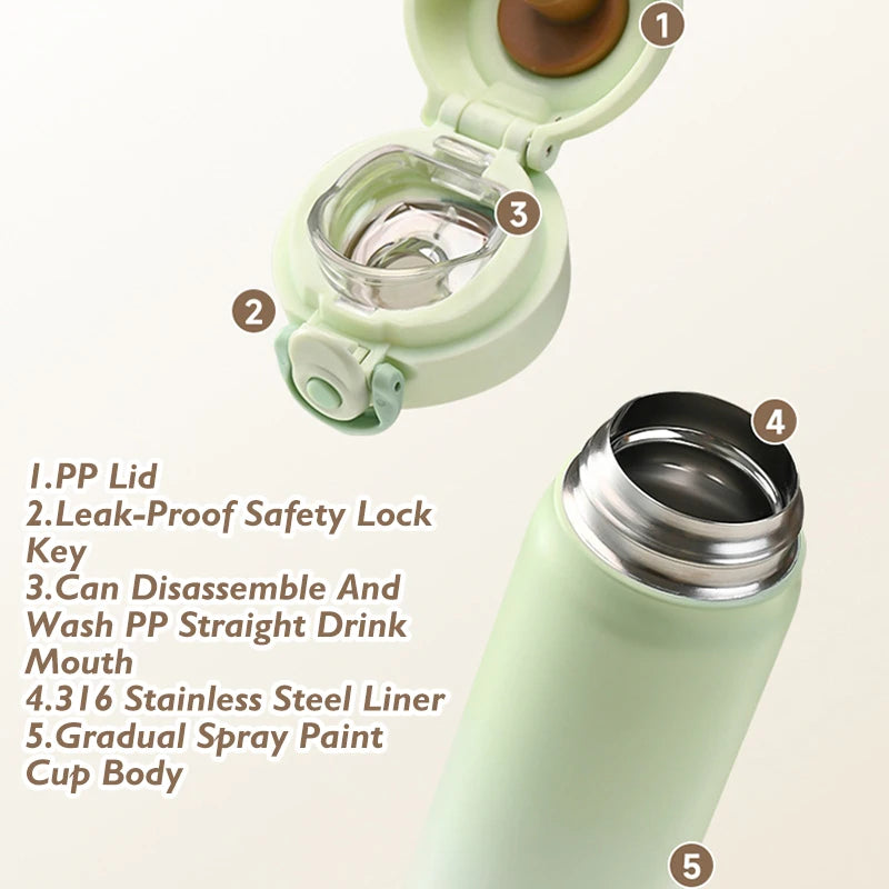 Zontrend™ HydroGauge Pro Smart Vacuum Insulated Bottle