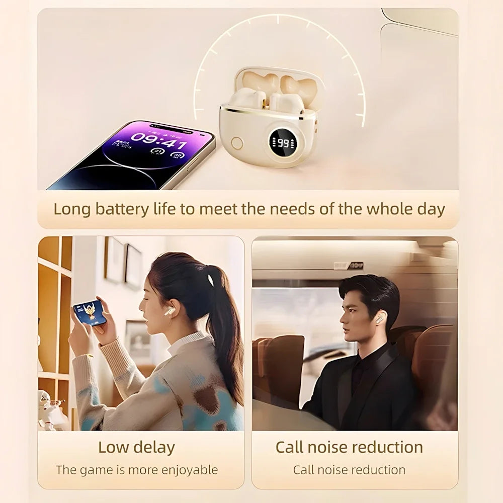 🌐 Zontrend Quantum Cyberpunk Earbuds